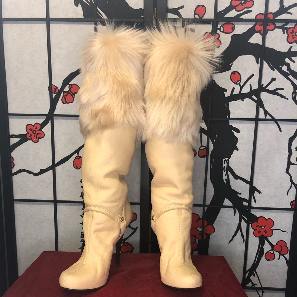 Vera cuoio fur lined boots
